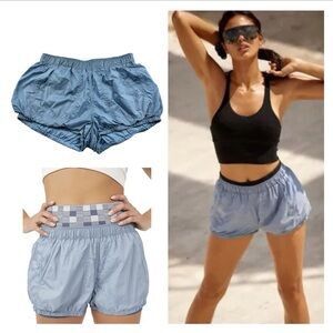 Free People Sunshine Bubble Hem Shorts SMALL